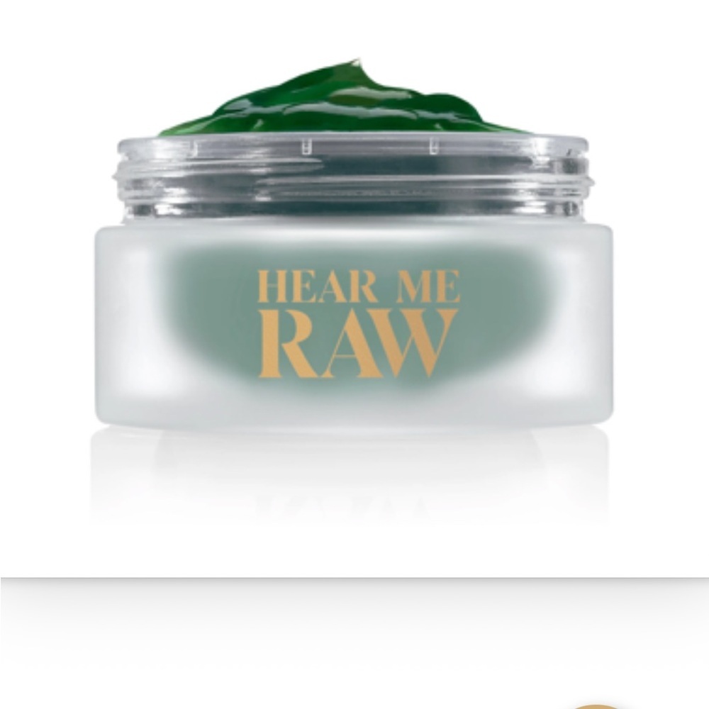 HEAR ME RAW THE BRIGHTENER WITH CHLOROPHYLL+ ENHANCING FACE MASK (NEW & SEALED)